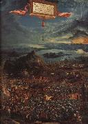 Albrecht Altdorfer The Battle of Issus oil painting on canvas